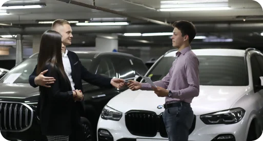 Вручение авто